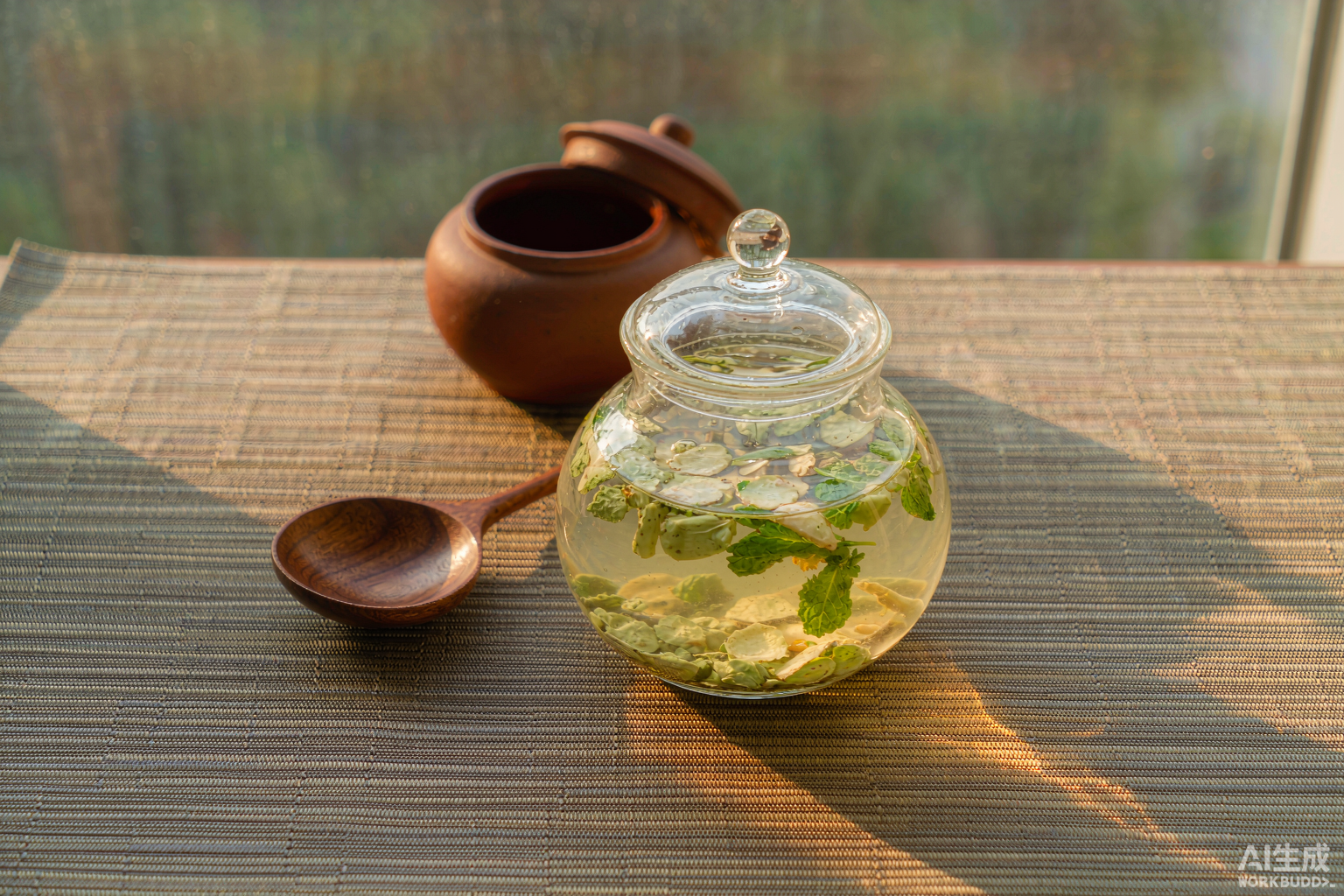 一杯夏日凉茶的厨房配方：栀子、薄荷与陈皮的层次