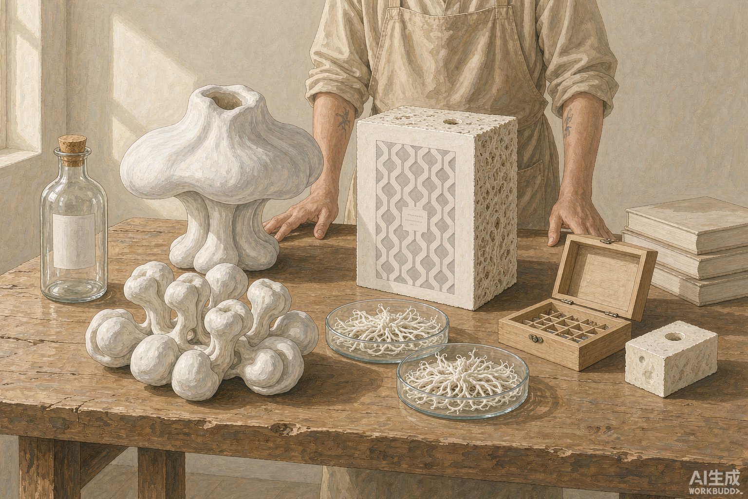 菌丝体材料工坊