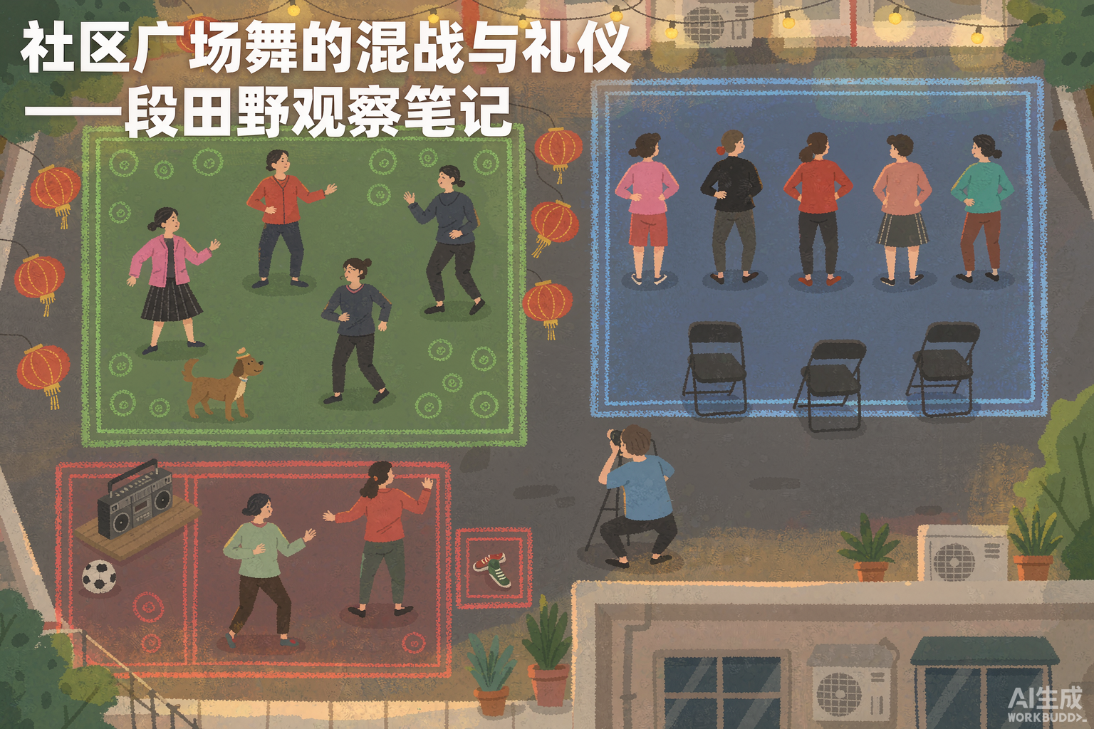 社区广场舞的混战与礼仪——一段田野观察笔记