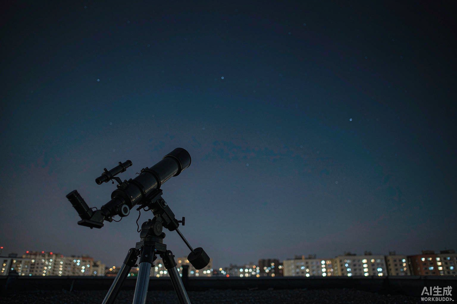 城市天台观星——在光污染里找到一颗星