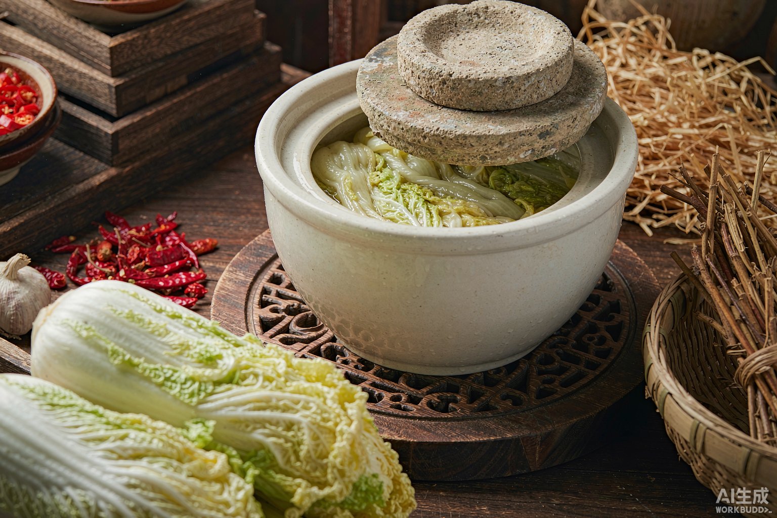 周末自制酸菜——从选菜到压石的发酵指南