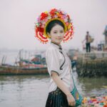 蟳埔簪花围——头上的四季花园
